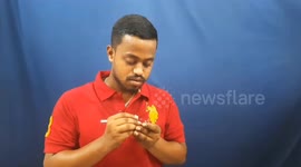 Miniature Artist Creates Tiny Masterpieces for T20 World Cup 2024 in Eastern India.