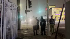 USA: Street Racers Take Over Intersection in Los Angeles