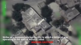 Lebanon: IAF fighter jets strikes Hezbollah military structures