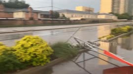 Flash Flood in Dallas TX, USA