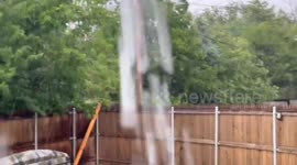 Severe Thunderstorm in Randall TX, USA