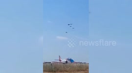 Portugal: Two planes collided mid-air at the Beja Air Show