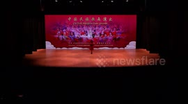Artists from China's Xinjiang perform in Türkiye's Istanbul