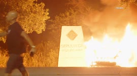 USA: Suspicious Car Fire in Sepulveda