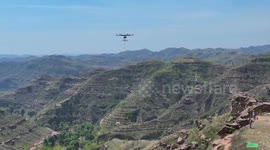 China: Drones give wings to China's afforestation campaign