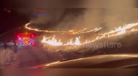 USA: Wildfire Near Lawrence Livermore National Laboratory Threatens Homes, Injures Firefighters