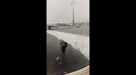 Unprecedented hailstorm ravages Tongaat, KwaZulu-Natal, grounding flights at King Shaka International Airport