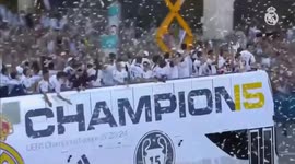 Real Madrid celebrates 15th Champions League title