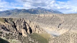 China: Dushanzi Grand Canyon in Karamay