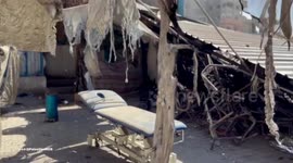Palestine: Israeli forces bring destruction to the PRCS medical point inside the UNRWA clinic in Jabalia