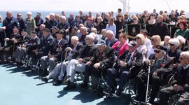 D-Day veterans from UK arrive in France to mark 80th anniversary of Normandy landings