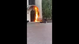 43-year-old man sets Tyumen church ablaze with Molotov cocktails
