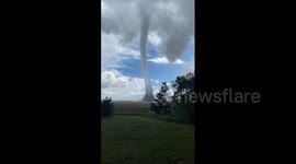 Canada: Tornado Touches Down Near Edberg In Central Alberta