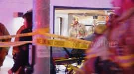 USA: BMW SUV Crashes Into Veggie Grill in Burbank