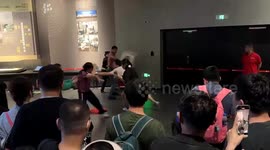 Tourist brawl erupts at Chinese museum