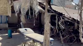 Gaza: Israeli Forces Inflict Major Damage on PRCS Medical Point at UNRWA Clinic in Jabalia