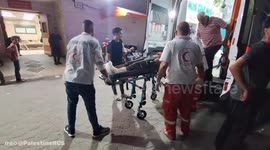 Gaza: Palestine Red Crescent ambulance teams retrieved six martyrs and more than eight injured people