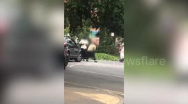 Motorist hits man over the head with rock in road rage spat
