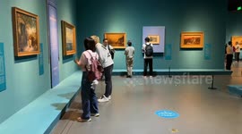 Art exhibition showcases changes in Victorian era in NE China