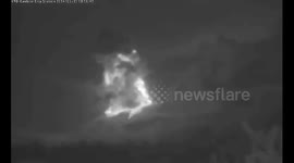 Footage captures moment of Mount Kanlaon's explosive eruption in Philippines