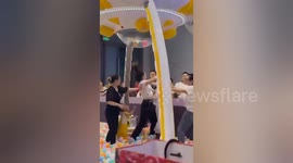 Two mothers square off in playground in China