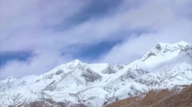 China: Snow-capped Karakoram Mountains in Longnan