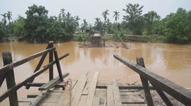 Severe flooding continues to ravage Kampur of Nagaon District in Assam, India