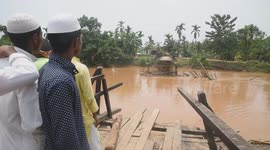 Severe flooding continues to ravage Kampur of Nagaon District in Assam, India