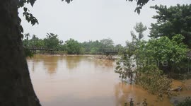 Severe flooding continues to ravage Kampur of Nagaon District in Assam, India