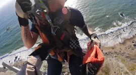 Walker stranded on Marshals Beach rescued by helicopter in San Francisco