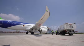 Chinese commercial aircraft complete demo flights with sustainable fuel