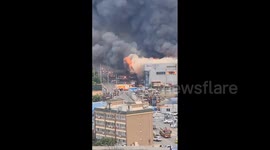 South Korea: Massive Fire Guts LCD Film Manufacturing Plant In Pyeongtaek
