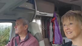 Couple quit 'corporate' life and spend decade travelling 90K miles in motorhome