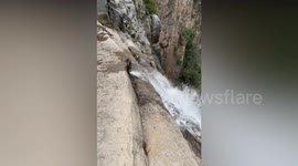 China's most famous scenic waterfall comes from tap water - not natural mountain springs