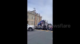 US: Trump Supporters, Protesters Rally In San Francisco Ahead Of Campaign Fundraiser