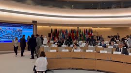 Switzerland: Delegations Protest Israel’s Speech At International Labour Conference In Geneva