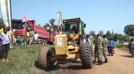 Chinese firm to upgrade key road in Uganda's mountainous Eastern Region