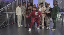 USA: 50 Cent and 'Power' Franchise Cast Members visit the Empire State Building