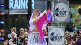 USA: Meghan Trainor Performs On NBC Today Show in New York