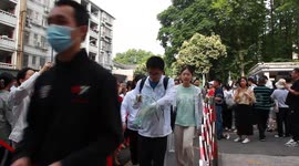 China: GAOKAO Begins in Nanjing
