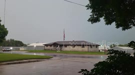 Severe Thunderstorm in Hall NE, USA