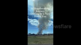 US: Bravo Fire Burns 1,400 Acres On Camp Navajo, West Of Flagstaff