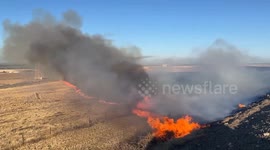 Fire in Los Banos Fire