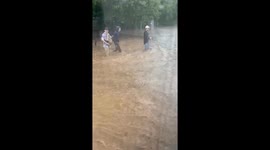 Severe downpour floods Moscow, submerges Paveletskaya Plaza and streets