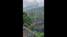 High-flying comedy: Daughter reacts to her mom's high-wire struggles