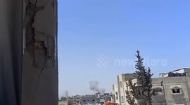 Gaza: Israeli Aircraft Shell Central Gaza