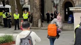 Man ARRESTED for provoking Israeli Protesters in London 08/06/24