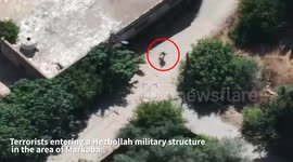 Lebanon: IAF fighter jets struck the structure in which the terrorists were identified
