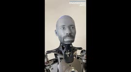 AI Face Swap Video #Ameca