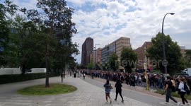 Germany: Thousands Take Part In Silent Demonstrations For Manheim Fallen Officer 4